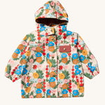 Little Green Radicals Child's Flora & Fauna vintage style flower print Waterproof Raincoat