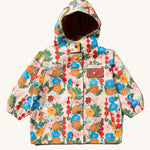 Little Green Radicals Child's Flora & Fauna vintage style flower print Waterproof Raincoat