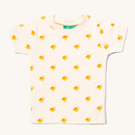 Little Green Radicals Little Ducks print Short Sleeve organic cotton T-Shirt