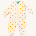 Little Green Radicals Little Ducks Organic Cotton Zip Babygrow 