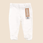 LGR Natural Footed Baby Trousers - Single