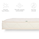 Little Green Sheep Twist Natural Cot Bed Mattress