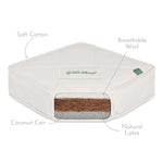 Little Green Sheep Twist Natural SnuzKot Mattress