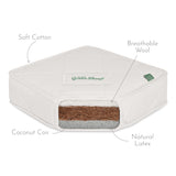 Little Green Sheep Twist Natural Cot Bed Mattress