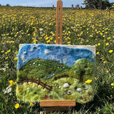 The Makerss - Warm Landscape Needle Felt Kit