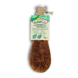 LoofCo Brosse à vaisselle en fibre de coco avec manche