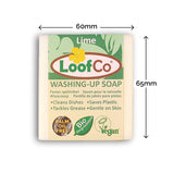 LoofCo Washing-Up Dish Soap Bar - Lime