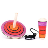 Mader My First Spinning Top With Starter - Pink