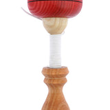 Mader Pull-String Spinning Top - Red