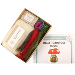 The Makerss - Small Toadstool House Needle Felt Kit