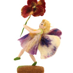 The Makerss Official Flower Fairies™️ - Kit de feutre aiguilleté Pansy Fairy