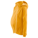 Mamalila Mustard Softshell Babywearing Jacket Allrounder