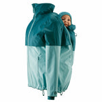 Veste de pluie de portage Mamalila Organic Aqua