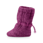 Mamalila Newborn Wool Booties - Berry