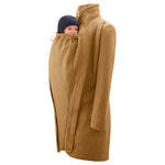 Mamalila Eco Wool Oslo Babywearing Coat - Camel