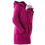 Manteau de portage en laine Mamalila Vienna Berry