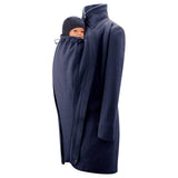 Mamalila Eco Wool Oslo Babywearing Coat - Navy