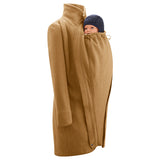 Mamalila Eco Wool Oslo Babywearing Coat - Camel