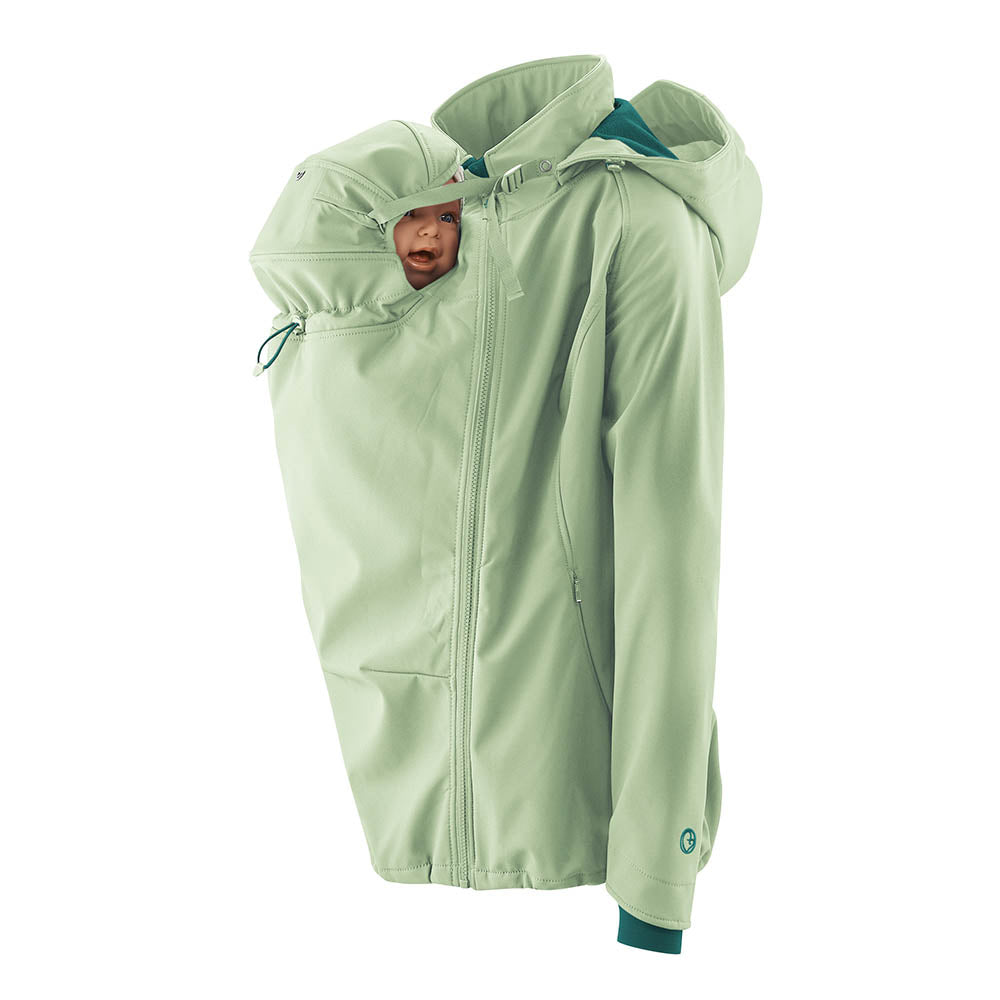 The Mamalila Soft Shell jacket is the ultimate all-rounder jacket for pregnancy