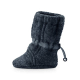 Mamalila Baby Organic Wool Booties - Navy