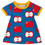 Robe de pomme de ferme de poupées Maxomorra