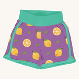 Maxomorra Lemon Runner Shorts