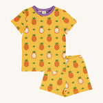 Ensemble pyjama à manches courtes ananas Maxomorra