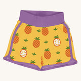 Short de course ananas Maxomorra