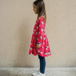 Maxomorra Fairy Long Sleeve Circle Dress