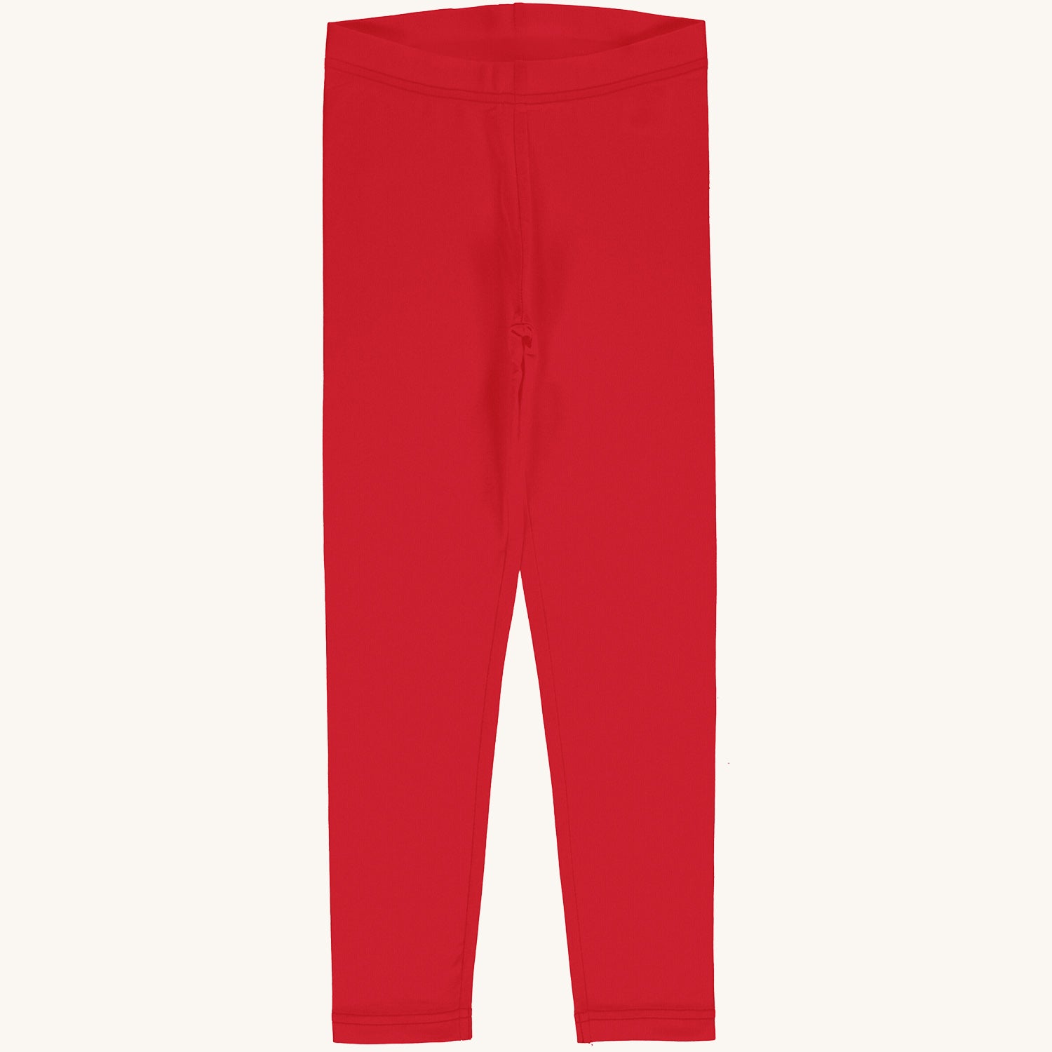 Maxomorra Ruby leggings in red fabric