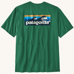 Patagonia Boardshort Homme Logo Pocket Responsibili Tee - Gather Green