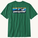 Patagonia Boardshort Homme Logo Pocket Responsibili Tee - Gather Green