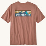 Patagonia Men's Boardshort Logo Pocket Responsibili Tee - Sienna Clay