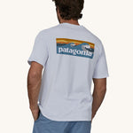 Patagonia Boardshort Homme Logo Pocket Responsibili Tee - Gather Green