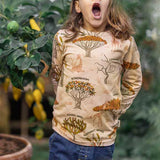 Meyadey Savanna Woodland Long Sleeve Top