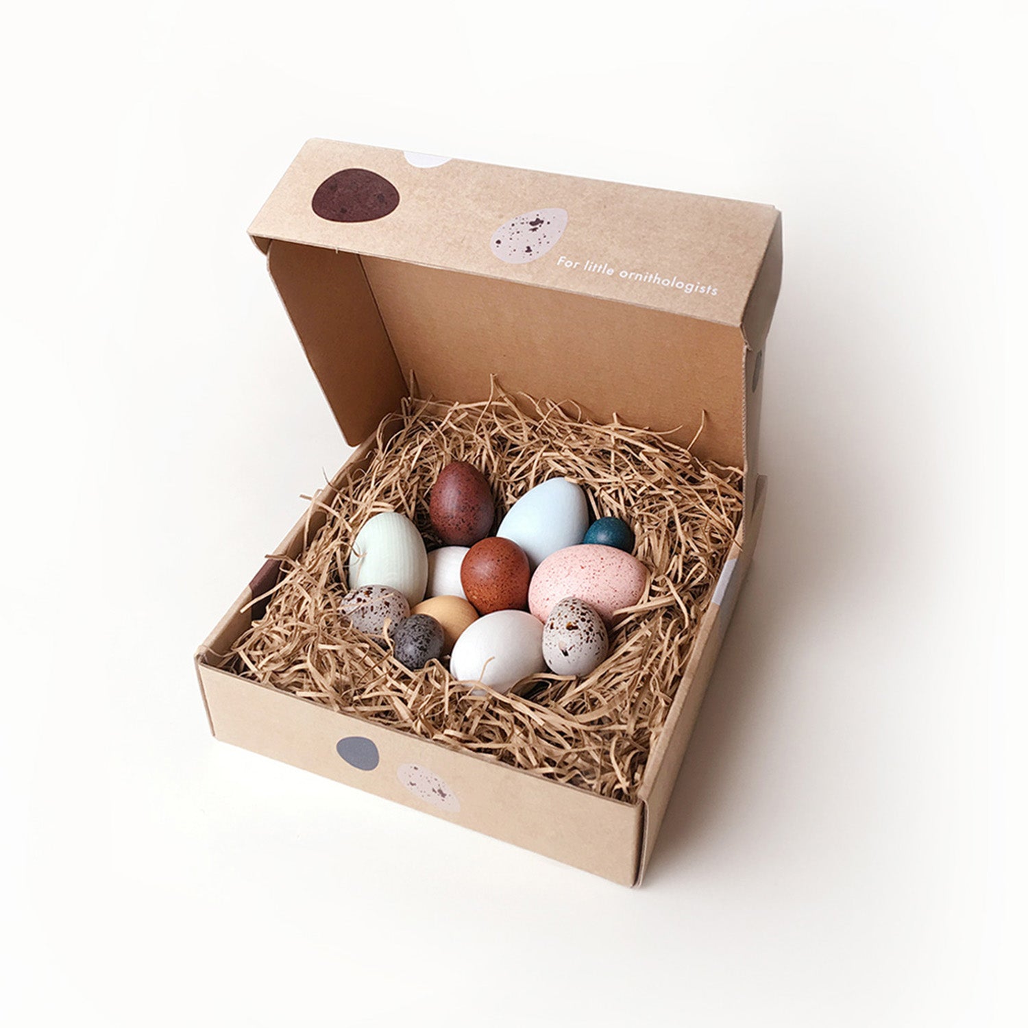 Moon Picnic plastic free wooden egg toys