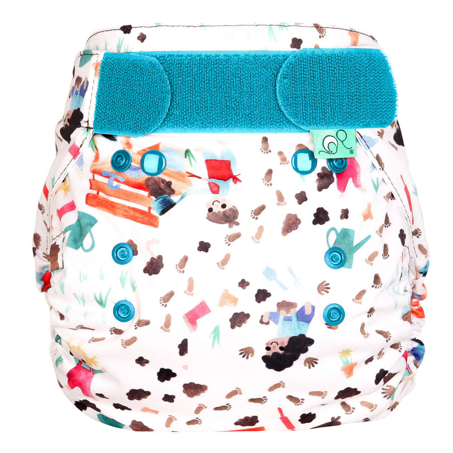 Tots Bots Bamboozle Birth to Potty Wrap Size 2