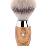 MÜHLE Kosmo Olive Wood Silvertip Fibre Shaving Brush