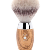 MÜHLE Kosmo Olive Wood Silvertip Fibre Shaving Brush