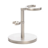 MÜHLE Matt Stainless Steel Rocca Brush and Razor Stand