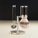 MÜHLE Rocca Black Silvertip Microfibre Shaving Brush