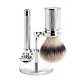 MÜHLE 3 Piece Shaving Set - Chrome