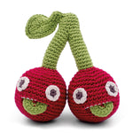 MyuM Cherry Sisters Rattle Toy