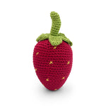 MyuM Strawberry Crochet Rattle Toy