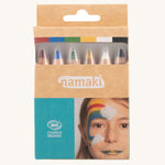 Crayons de maquillage naturels Namaki - 6 couleurs - Arc-en-ciel