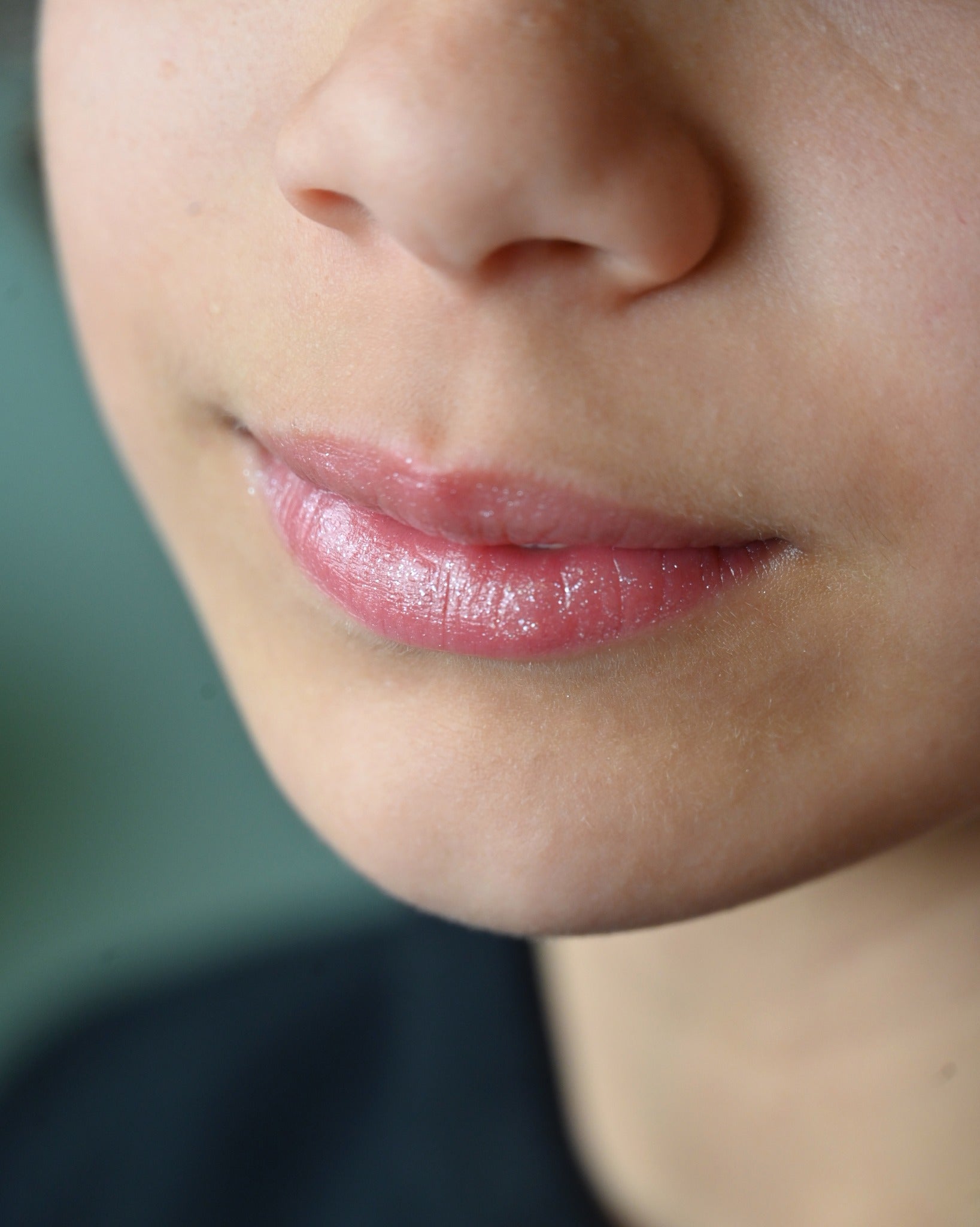 Close up of a child's lip wearing the Namaki child friendly lip balm