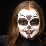 Namaki Natural Face Paint Kit - 3 Colours - Pumpkin & Skeleton