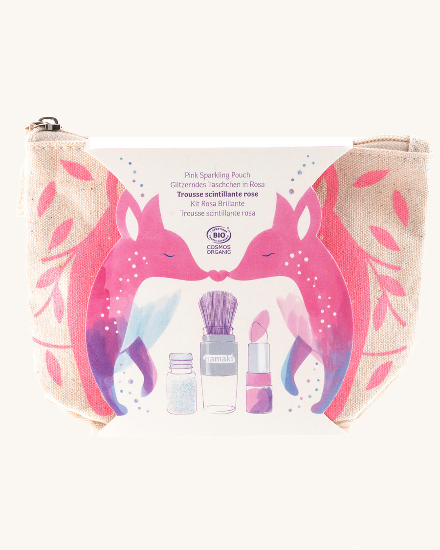 Namaki Pink Fox Sparkling Pouch