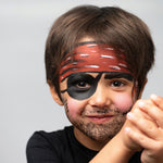 Namaki Natural Face Paint Kit - 3 Colours - Pirate & Ladybird