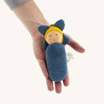 Nanchen Flower Rattle Doll - Forget Me Not